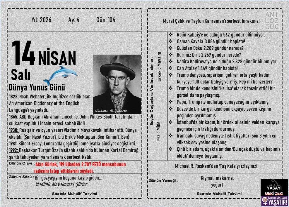 Dünya Yunus Günü 1